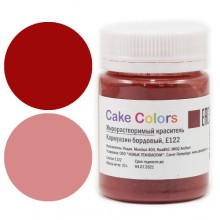 Краситель жирорастворимый Кармуазин Бордовый Cake Color, 10г